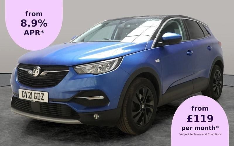 Blue Used 2021 Vauxhall Grandland X SRi SUV | £9,713 (Good price) - Image 1/2