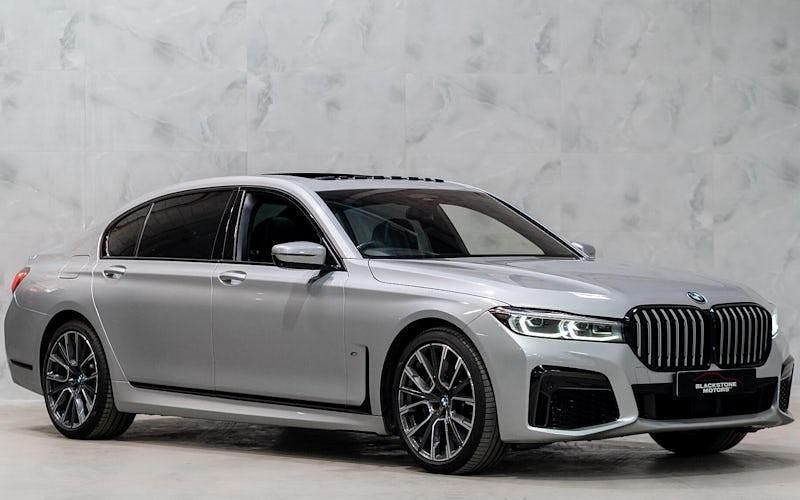 Used BMW 730L M Sport 265 HP (194 kW) 2019 Silver Sedan
