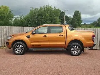 Used Ford Ranger Wildtrack 2019 Orange Pickup