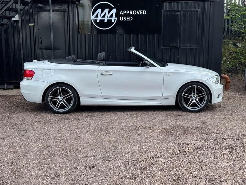 Used BMW 118 Cabriolet M Sport 2010 White Cabriolet