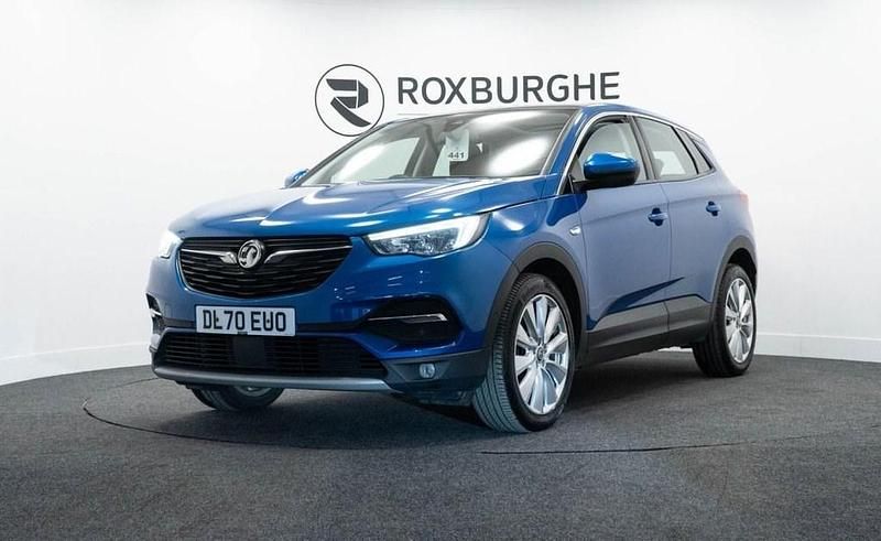 Used Vauxhall Grandland X Elite 130 HP (95 kW) 2020 Blue SUV