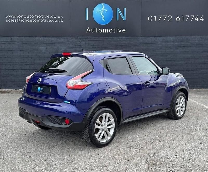 Used Nissan Juke N-Connecta 110 HP (80 kW) 2016 Blue SUV