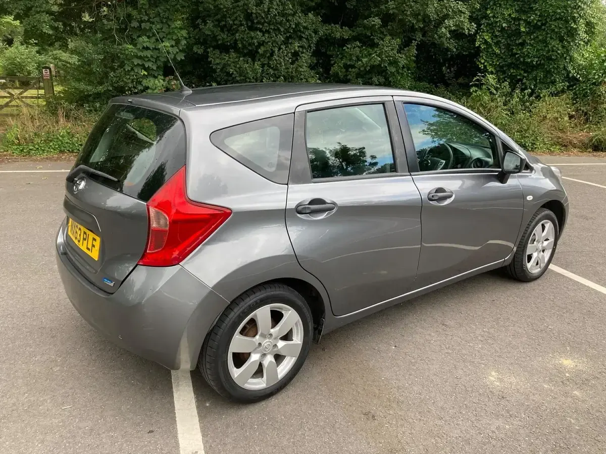 Used Nissan Note Visia 78 HP (57 kW) 2013 Grey Hatchback