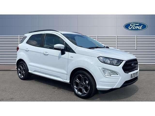White Used 2022 Ford Ecosport ST-Line SUV | £12,845 (Fair price) - Image 1/4