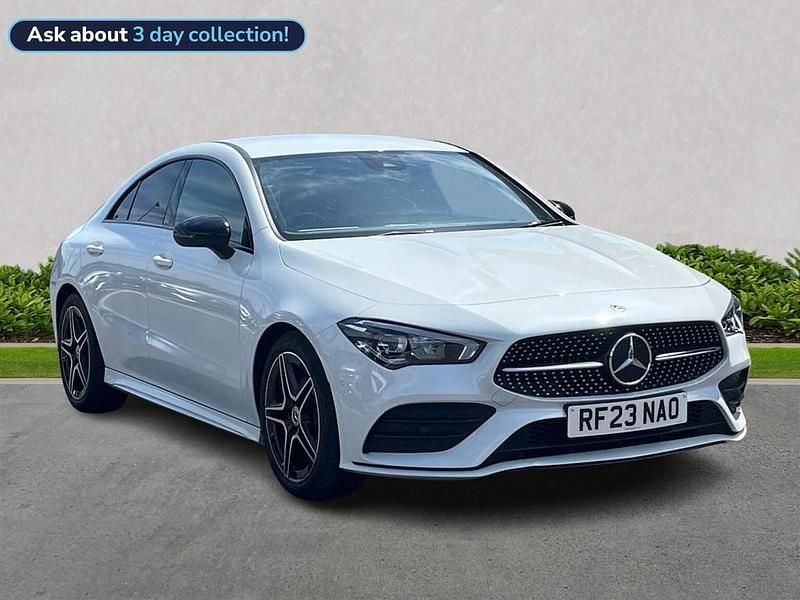 White Used 2023 Mercedes CLA180 Executive Sedan | £22,999 (Fair price) - Image 1/4