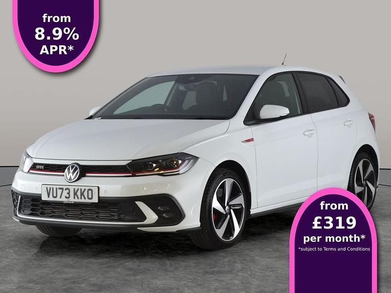 White Used 2023 VW Polo GTI Hatchback | £21,633 (Fair price) - Image 1/3