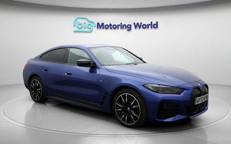 Used BMW i4 M Sport 400 kW (544 HP) 2023 Blue Sedan