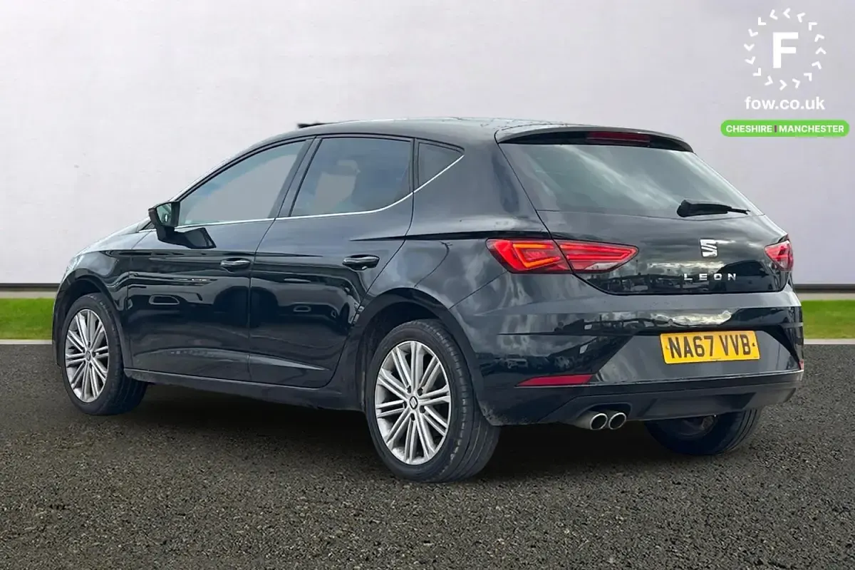 Used Seat Leon XCELLENCE 150 HP (110 kW) 2016 Black Hatchback