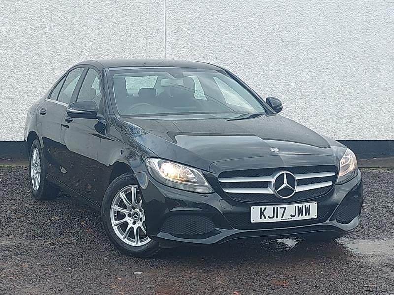 Black Used 2017 Mercedes C200 SE Sedan | £9,998 (Good price) - Image 1/4