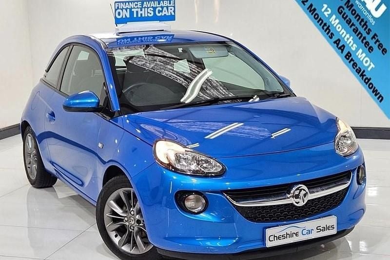 Used Vauxhall Adam Unlimited 70 HP (51 kW) 2017 Blue Hatchback
