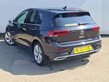 Used VW Golf VIII Style 150 HP (110 kW) 2022 Black Hatchback
