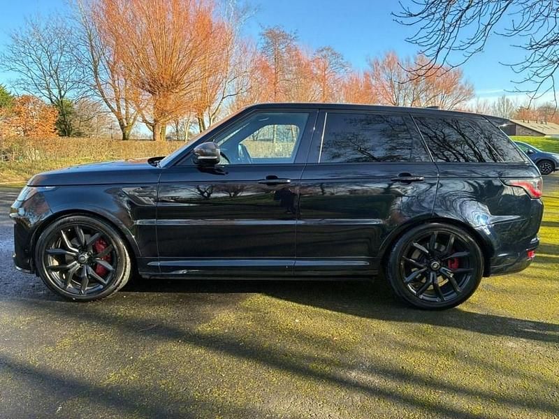 Used Land Rover Range Rover Sport SVR 575 HP (422 kW) 2018 Black SUV