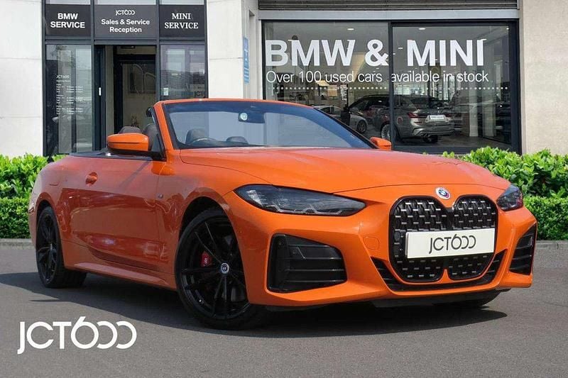 Orange Used 2023 BMW M440 Comfort Edition Sedan | £38,500 (Super price) - Image 1/4