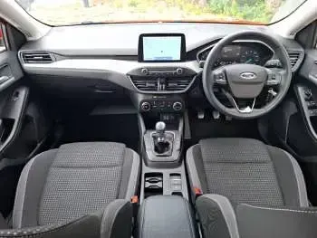 Used Ford Focus Zetec 125 HP (91 kW) 2022 Red Estate