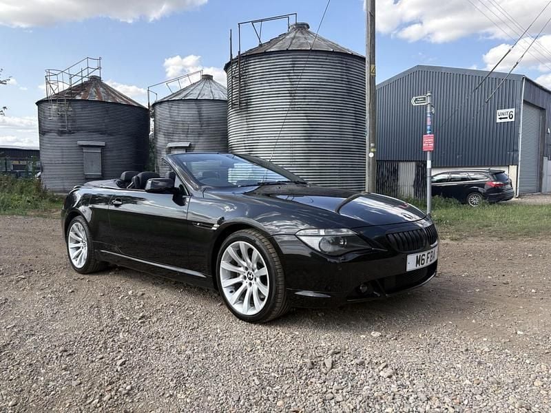 Black Used 2006 BMW 650 Cabriolet Sport Line Cabriolet | £4,995 - Image 1/4