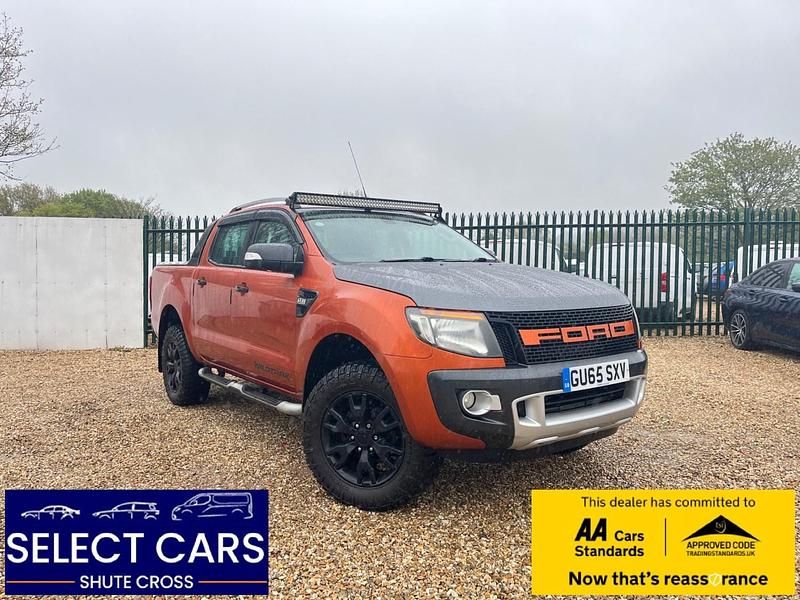 Used Ford Ranger Wildtrack 200 HP (147 kW) 2015 Orange Pickup