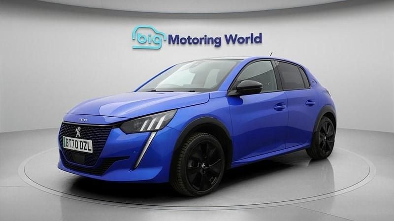Used Peugeot e-208 GT-line 100 kW (136 HP) 2020 Hatchback