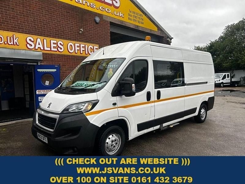 White Used 2021 Peugeot Boxer S Van | £13,000 (Fair price) - Image 1/4
