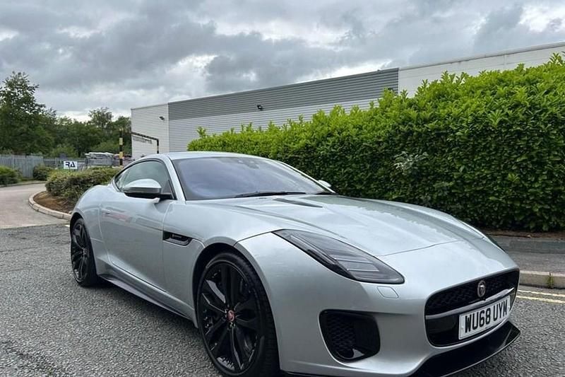 Silver Used 2018 Jaguar F-Type R-Dynamic Coupe | £34,950 (Fair price) - Image 1/1