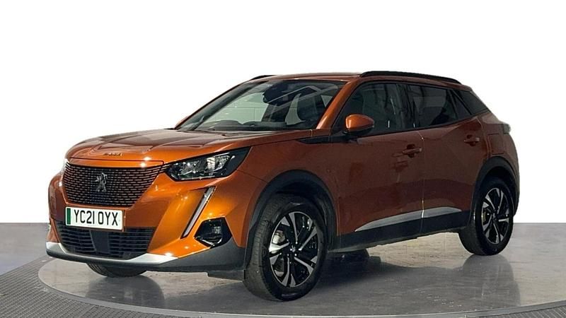 Orange Used 2021 Peugeot e-2008 Allure SUV | £11,680 (A bit pricey) - Image 1/4
