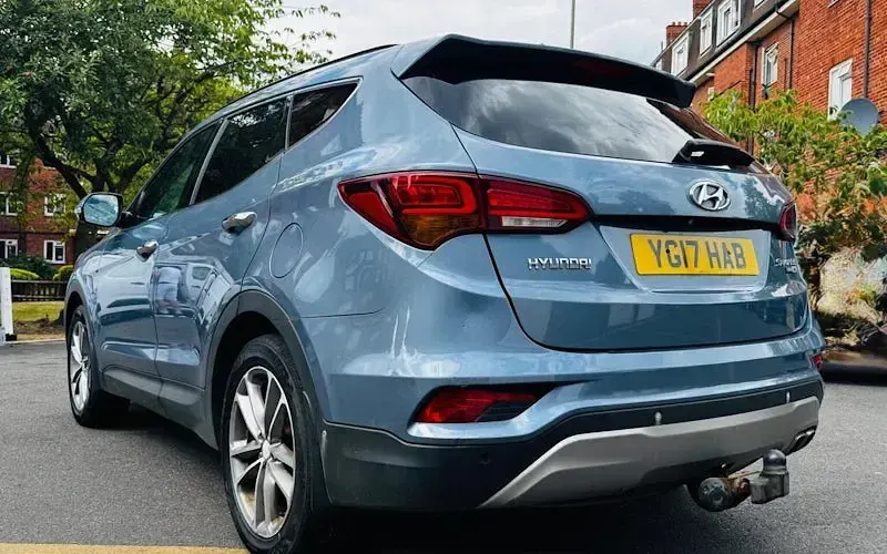 Used Hyundai Santa Fe Premium SE 200 HP (147 kW) 2017 Blue SUV