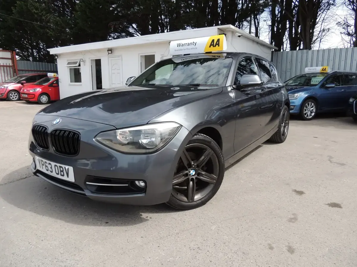 Used BMW 120 Sport Line 181 HP (133 kW) 2013 Grey Hatchback