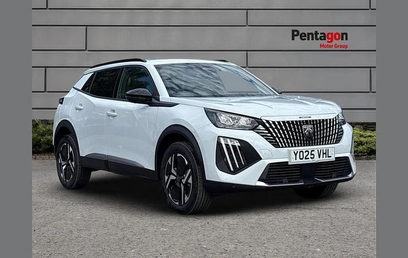 White New 2025 Peugeot 2008 Allure SUV | £22,995 (Super price) - Image 1/4