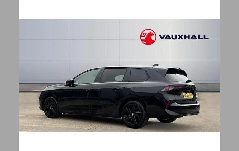 Used Vauxhall Astra 131 HP (96 kW) 2024 Black Estate