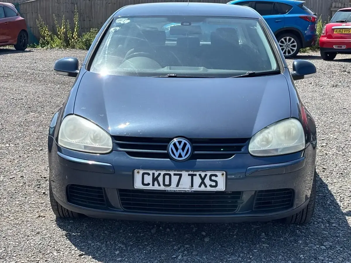 Used VW Golf V Match 2007 Blue Hatchback