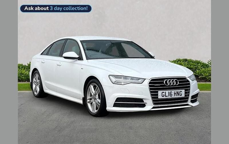 Used Audi A6 S-Line 316 HP (232 kW) 2016 White Sedan