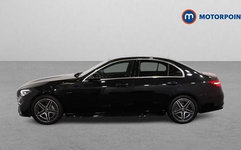 Used Mercedes C200 AMG line 204 HP (150 kW) 2025 Black Sedan