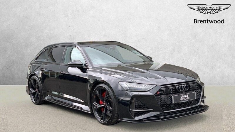 Black Used 2021 Audi RS6 Advanced Estate | £69,995 (Good price) - Image 1/4