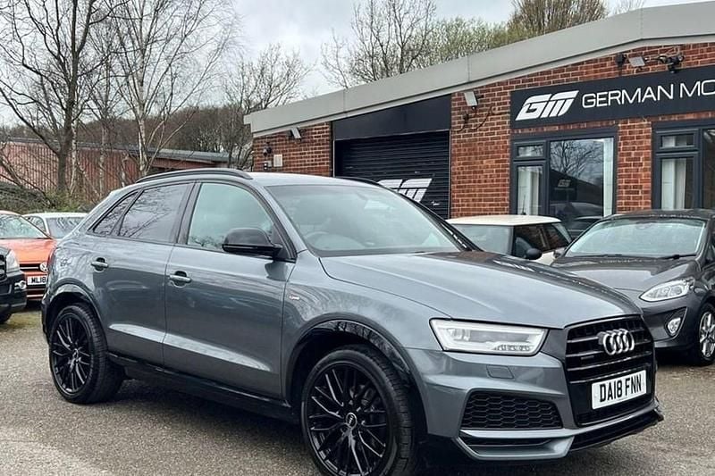 Used Audi Q3 Black Edition 180 HP (132 kW) 2018 Grey SUV
