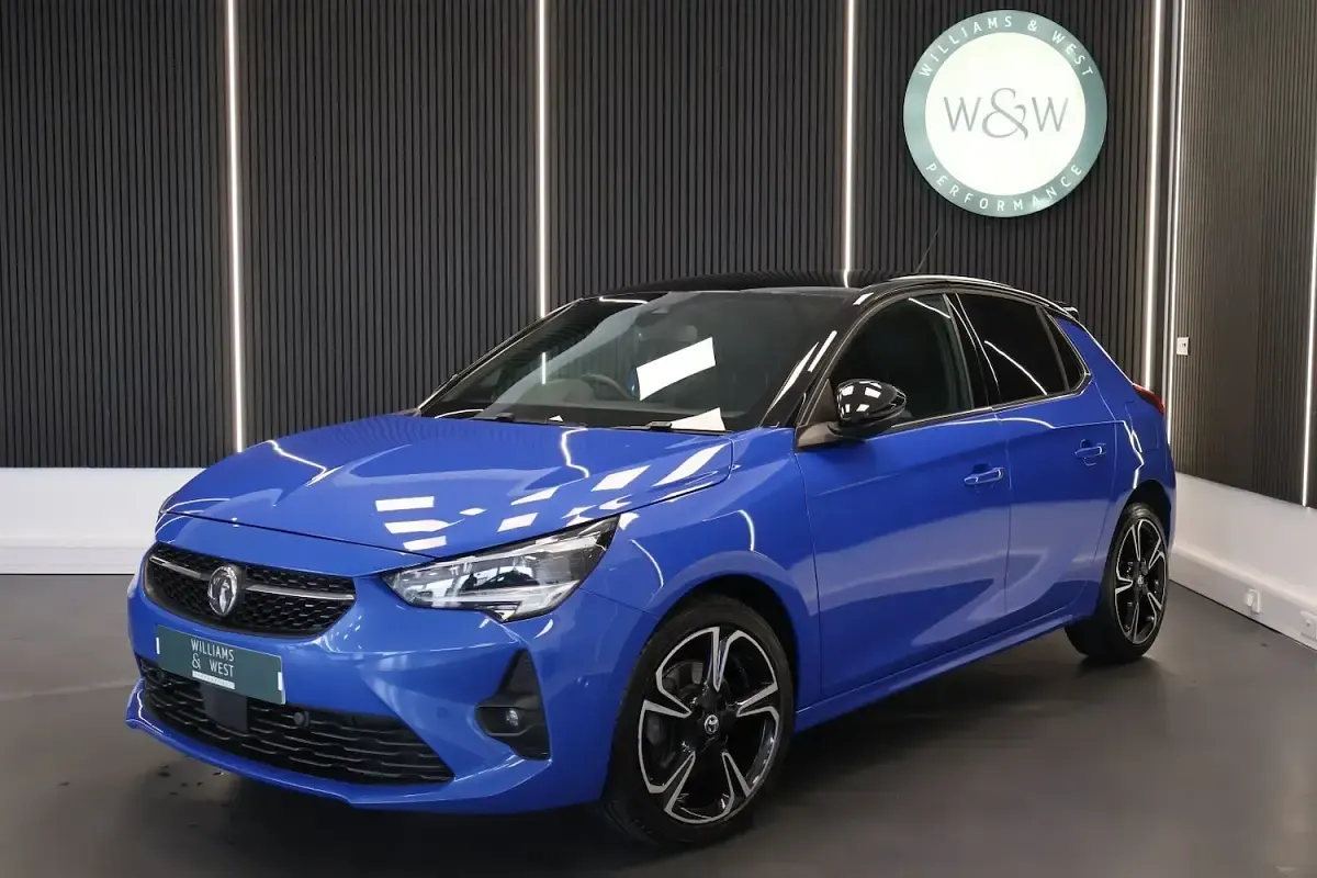 Used Vauxhall Corsa Ultimate 100 HP (73 kW) 2022 Blue Hatchback