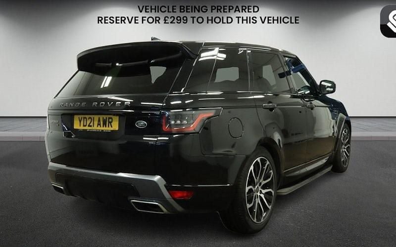 Used Land Rover Range Rover Sport HSE 300 HP (220 kW) 2021 Santorini black SUV