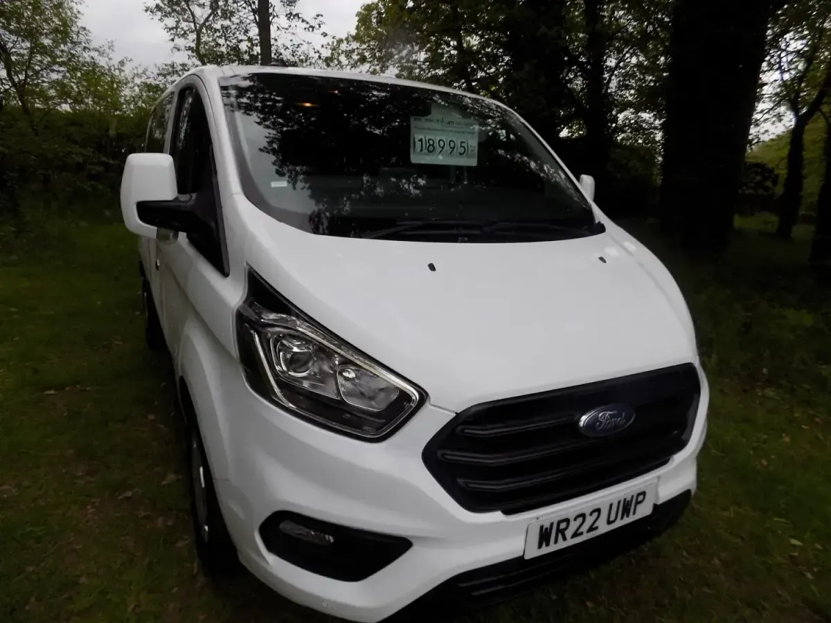Used Ford Transit Custom Trend 130 HP (95 kW) 2022 White Van