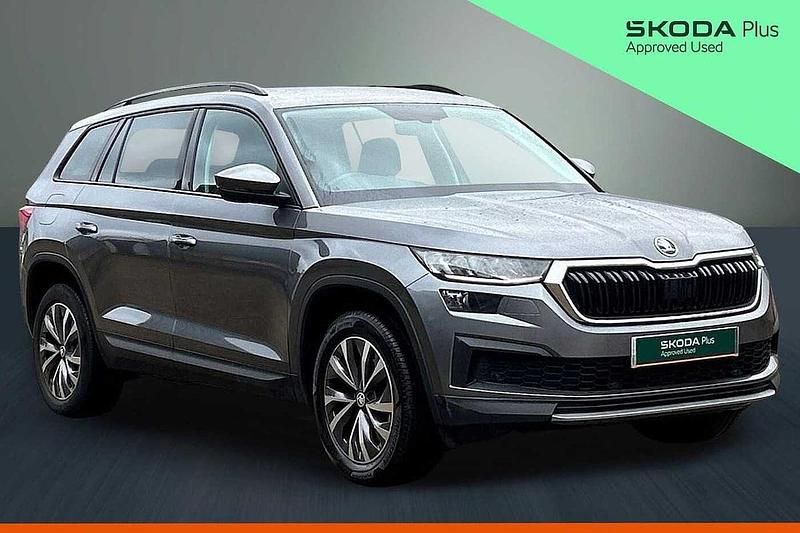 Used Skoda Kodiaq SE Drive 110 HP (80 kW) 2022 Graphite grey metallic SUV