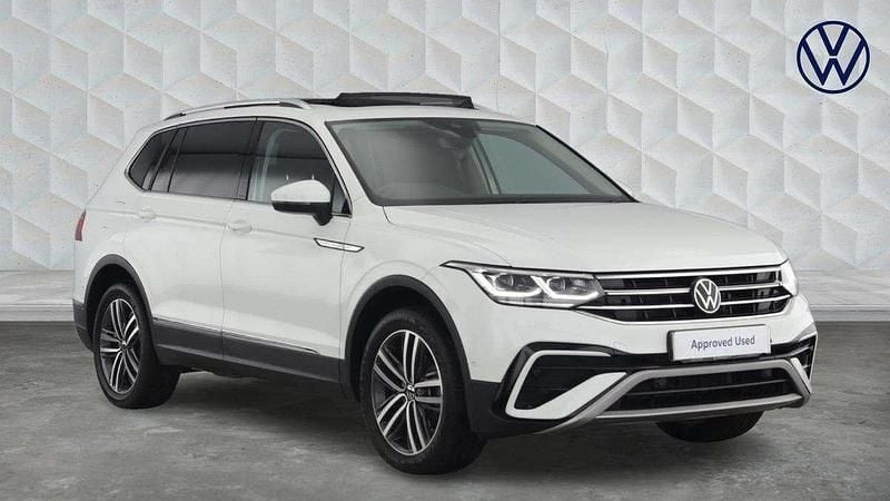 White Used 2023 VW Tiguan Allspace Elegance SUV | £28,476 (Fair price) - Image 1/4