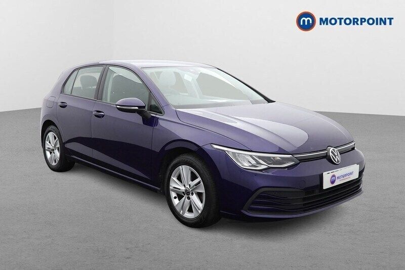 Blue Used 2022 VW Golf VIII Life Hatchback | £15,099 (Good price) - Image 1/4