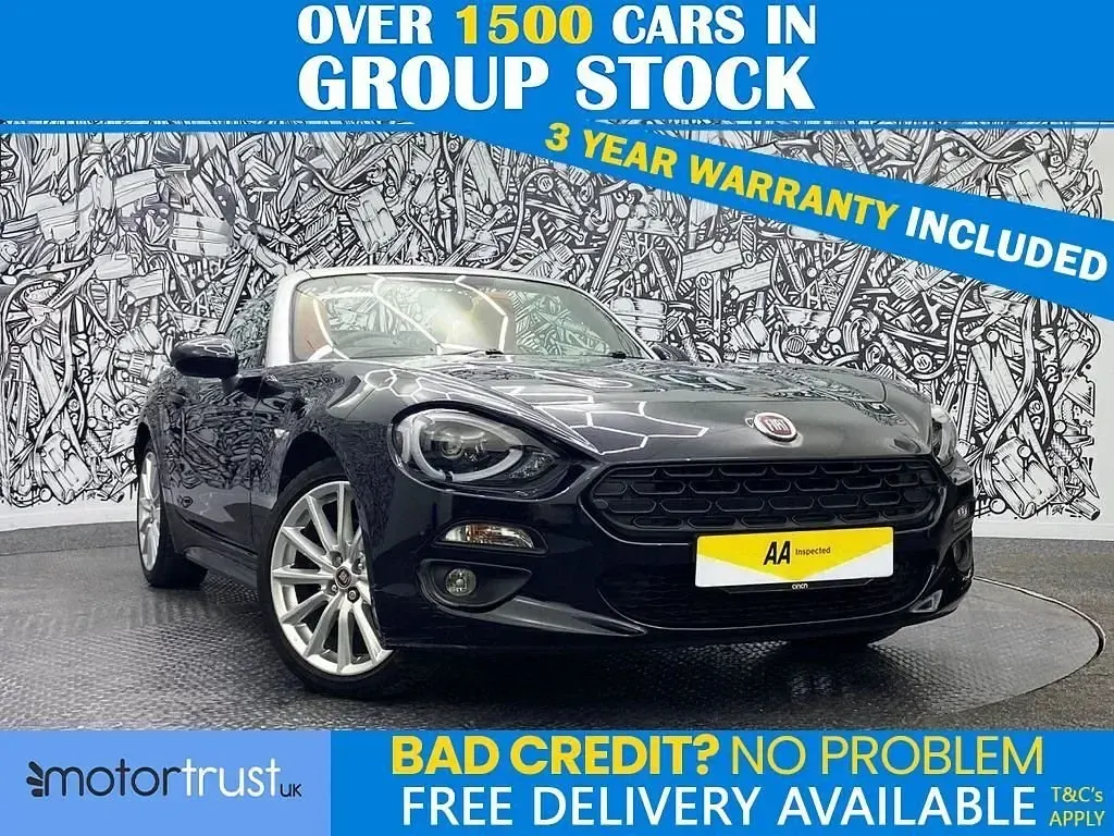 Usado Fiat 124 Spider Lusso Plus 140 HP (102 kW) 2017 Preto Cabrios