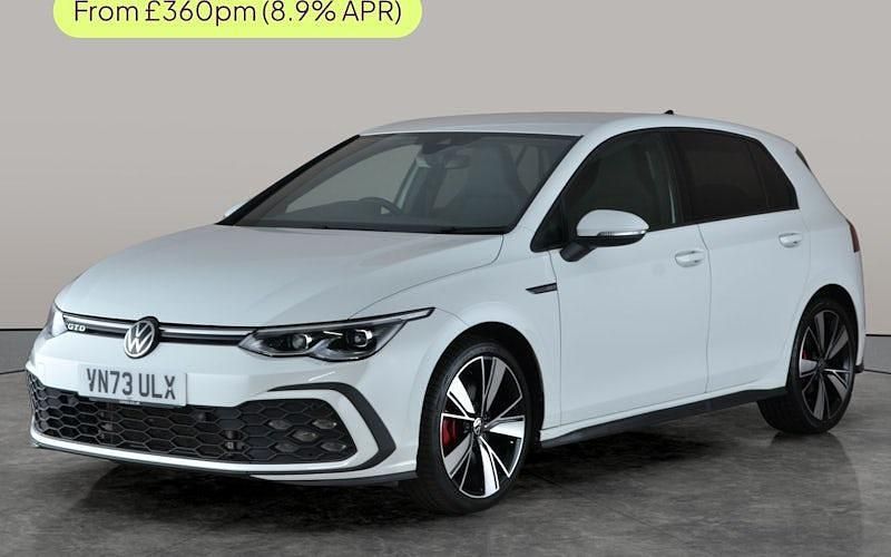 Used VW Golf VIII GTD 200 HP (147 kW) 2023 White Hatchback