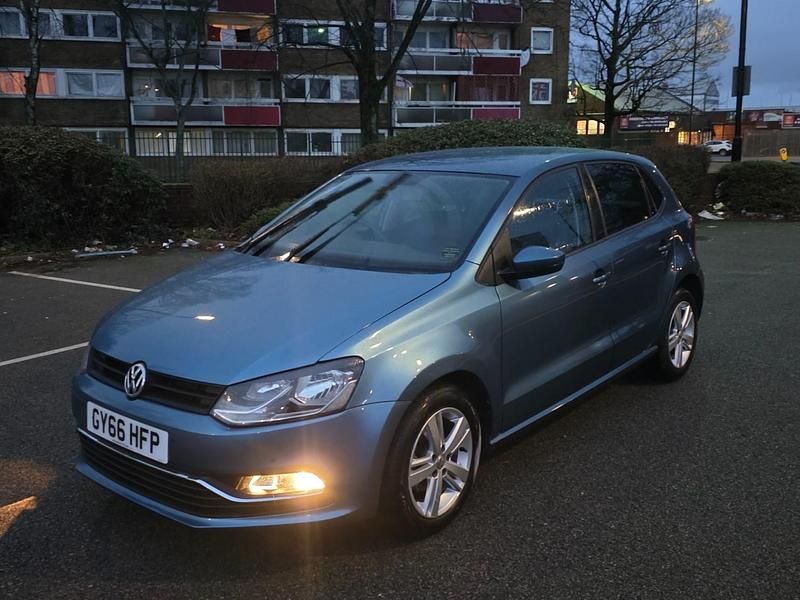 Used VW Polo Match 2016 Blue Hatchback