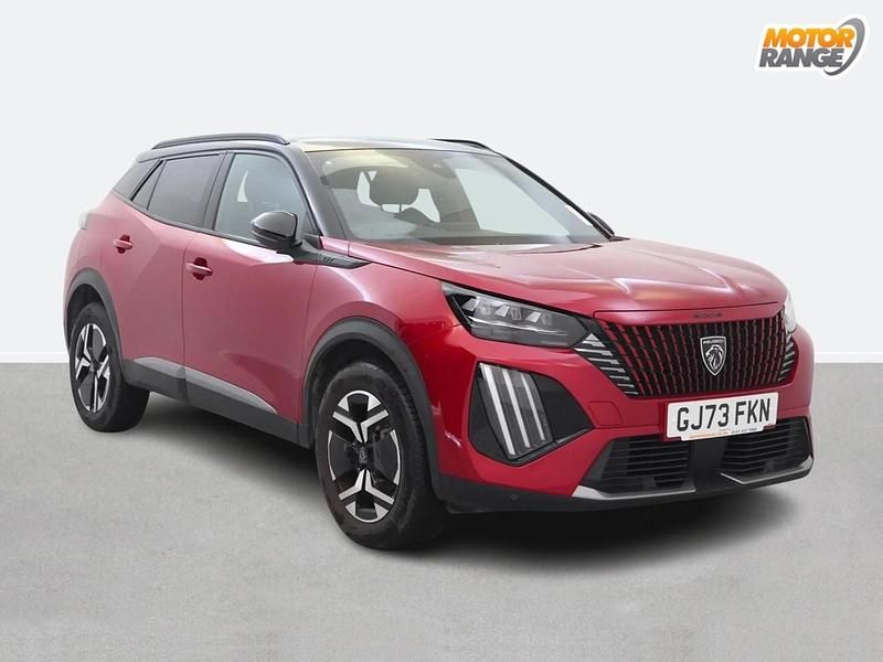 Red Used 2023 Peugeot 2008 GTi SUV | £18,495 (Fair price) - Image 1/4