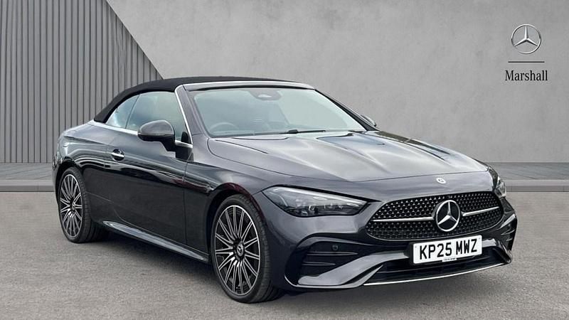 Grey Used 2025 Mercedes CLE220 AMG Line Premium Plus Cabriolet | £56,280 - Image 1/4