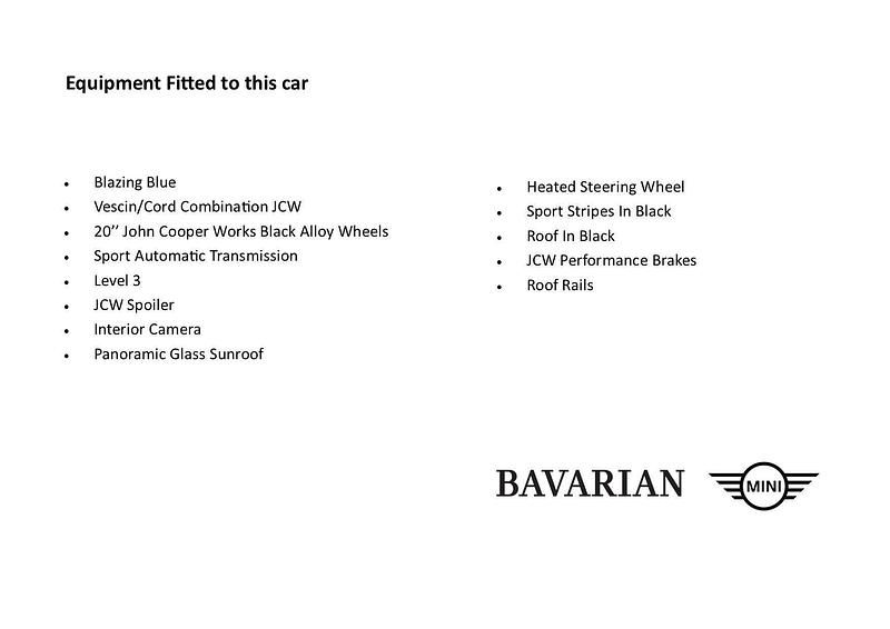 Used Mini John Cooper Works Countryman 296 HP (217 kW) 2024 Blue SUV
