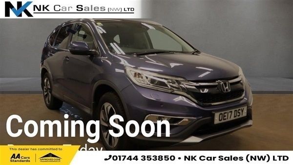 Blue Used 2017 Honda CR-V EX SUV | £10,750 (Fair price) - Image 1/1