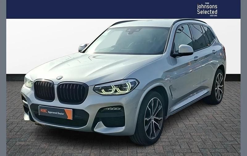 Usado BMW X3 M Sport 187 HP (137 kW) 2020 Prateado SUV