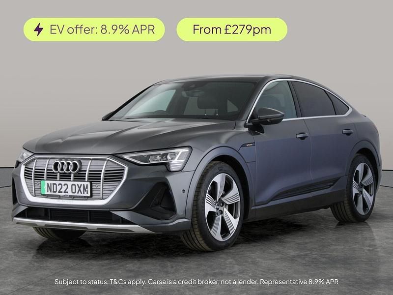 Used Audi e-tron S-Line 300 kW (408 HP) 2022 Grey SUV