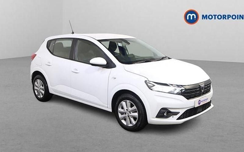 Used Dacia Sandero Comfort 91 HP (66 kW) 2022 White Hatchback