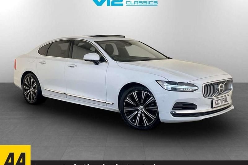 White Used 2021 Volvo S90 Inscription Sedan | £18,495 (Fair price) - Image 1/1